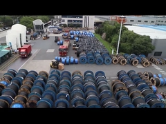 Bakır iletken Epr / XLPE yalıtılmış Swa zırhlı 3 çekirdekli 185sqmm Mv LSZH güç kablosu